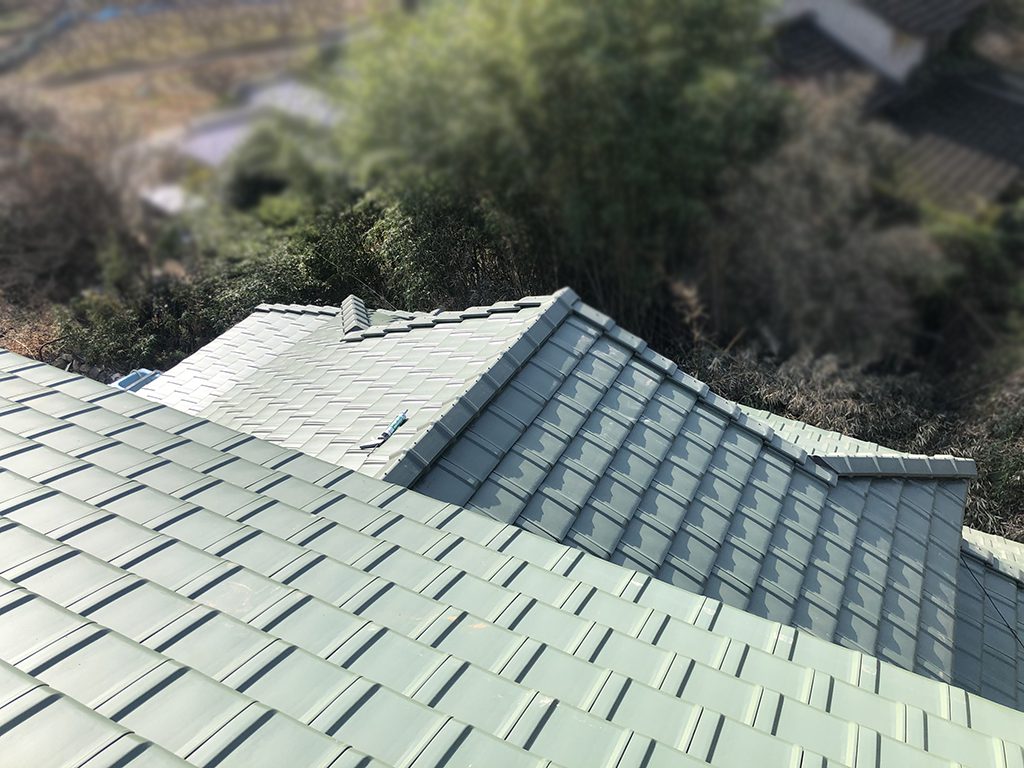 城北瓦の屋根葺き替え 熊本市西区