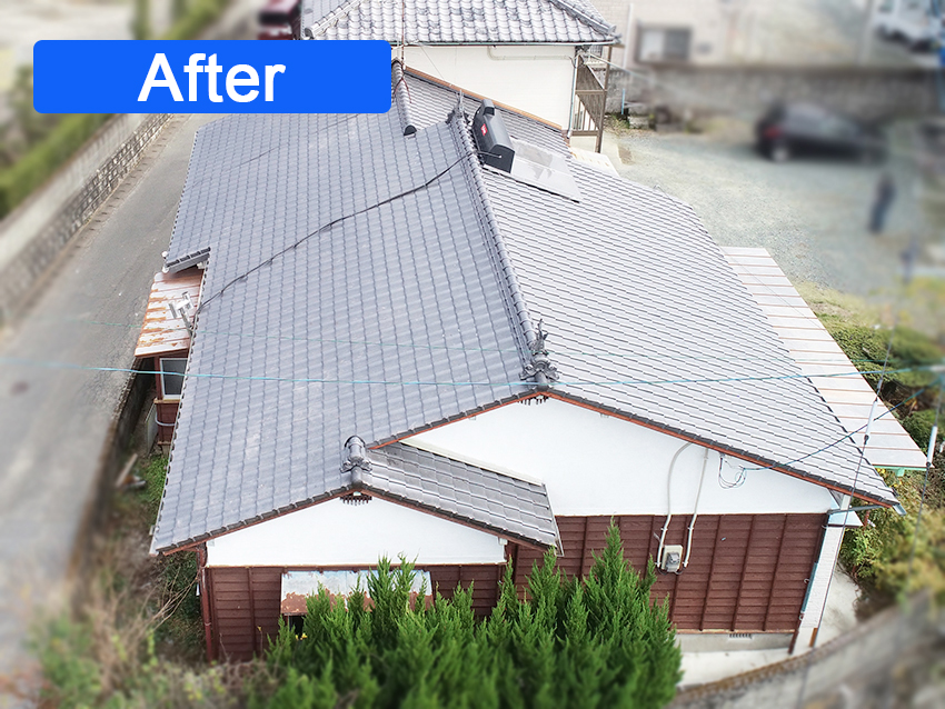 城北瓦の新築屋根工事 玉名