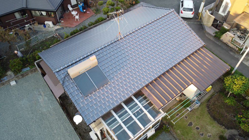 熊本市東区 F様邸 瓦葺き替え工事